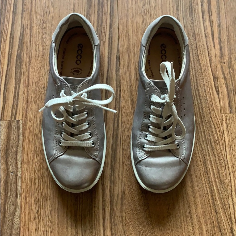 Ecco silver sneaker - Picture 3 of 8